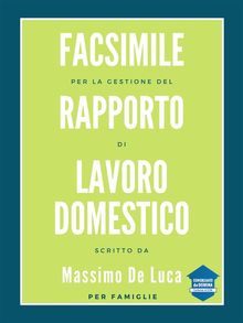 Facsimile per la gestione del rapporto di lavoro domestico - 2022