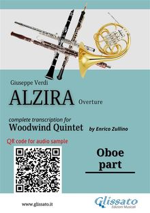 Oboe part of "Alzira" for Woodwind Quintet