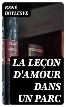 La leon d'amour dans un parc