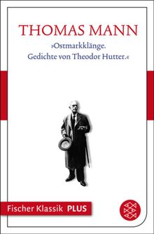 Ostmarkklnge. Gedichte von Theodor Hutter.