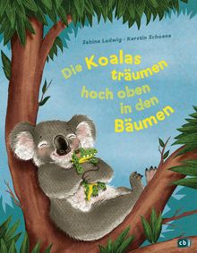 Die Koalas trumen hoch oben in den Bumen