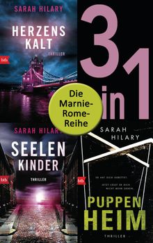 Die Marnie-Rome-Reihe Band 1-3: Herzenskalt / Seelenkinder / Puppenheim (3in1-Bundle)