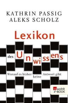 Lexikon des Unwissens