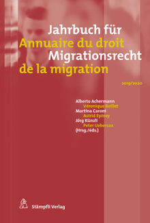 Jahrbuch fr Migrationsrecht 2019/2020 Annuaire du droit de la migration 2019/2020