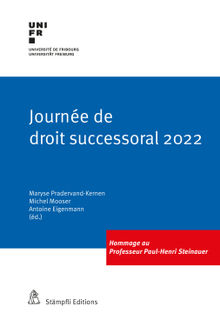 Journe de droit successoral 2022