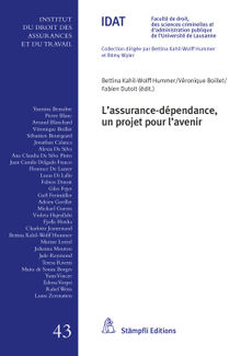 L'assurance dpendance, un projet pour l'avenir