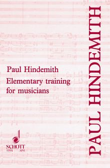 Elementary Training for Musicians