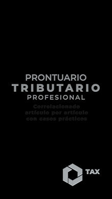 Prontuario Tributario Profesional 2024