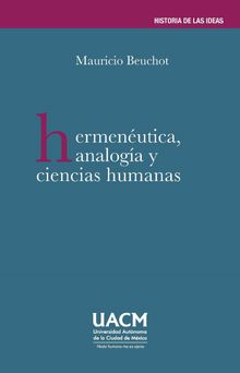 Hermenutica, analoga y ciencias humanas