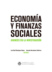 Economa y finanzas sociales