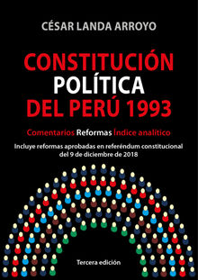 Constitucin Poltica del Per 1993 (3ra. edicin)