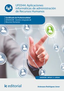 Aplicaciones informticas de administracin de Recursos Humanos. ADGD0208