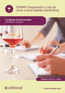 Preparacin y cata de vinos y otras bebidas alcohlicas. HOTR0209