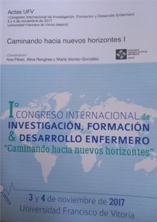 I Congreso internacional de investigacin, formacin & desarrollo enfermero