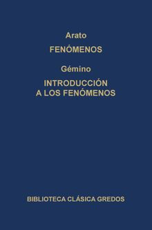 Fenmenos. Introduccin a los fenmenos.