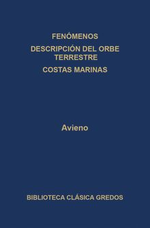 Fenmenos. Descripcin del Orbe terrestre. Costas marinas.