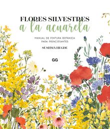 Flores silvestres a la acuarela