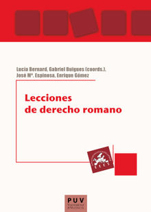 Lecciones de derecho romano