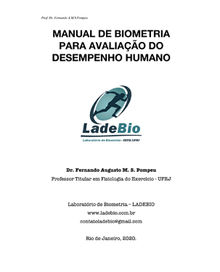 Manual de biometria para avaliaao do desempenho humano