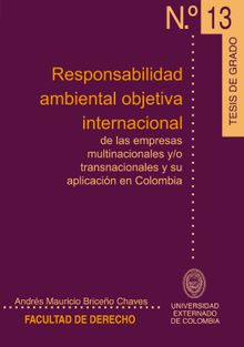 Responsabilidad ambiental objetiva internacional 