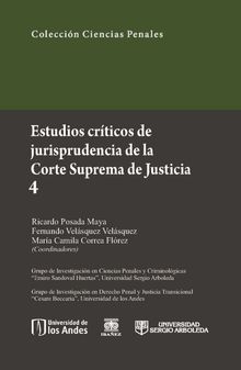 Estudios crticos de la jusrisprudencia de la Corte Suprema de Justicia 4