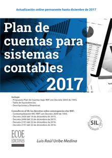 Plan de cuentas para sistemas contables 2017