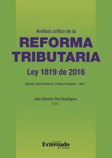 Anlisis crtico de la reforma tributaria