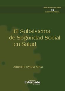 Subsistema de seguridad social en salud.