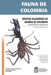 Fauna de Colombia: Avispas cazadoras de araas de Colombia