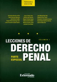 Lecciones de derecho penal. Parte especial. Volumen I. Tercera edicin