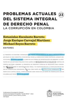 Problemas actuales del sistema integral de derecho penal