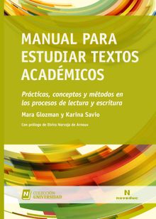 Manual para estudiar textos acadmicos