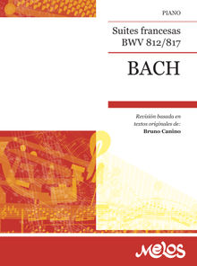 Bach Suites francesas BWV 812/817