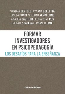 Formar investigadores en Psicopedagoga