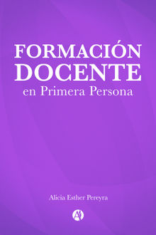 Formacin Docente en Primera Persona