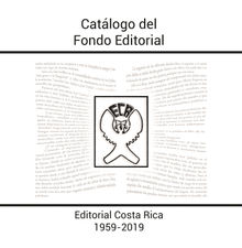 Catlogo del Fondo Editorial 1959-2019