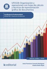 ORGANIZACIN Y OPERACIONES CON HOJAS DE CLCULO Y TCNICAS DE REPRESENTACIN GRFICA DE DOCUMENTOS. ADGG0108