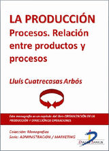 LA PRODUCCIN. PROCESOS. RELACIN ENTRE PRODUCTOS Y PROCESOS