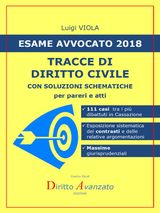 ESAME AVVOCATO 2018. TRACCE DI DIRITTO CIVILE