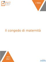 IL CONGEDO DI MATERNIT