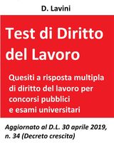 TEST DI DIRITTO DEL LAVORO