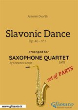 SAXOPHONE QUARTET: SLAVONIC DANCE NO.1 BY DVO?K (SET OF PARTS)
SLAVONIC DANCE N1 - SAXOPHONE QUARTET