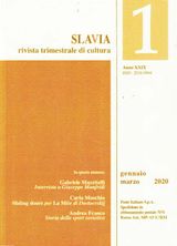 SLAVIA  N. 2020 - 1