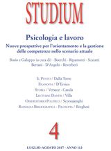 STUDIUM- PSICOLOGIA E LAVORO: NUOVE PROSPETTIVE PER LORIENTAMENTO E LA GESTIONE  DELLE COMPETENZE NELLO SCENARIO ATTUALE
STUDIUM