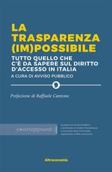 LA TRASPARENZA (IM)POSSIBILE
SAGGIO