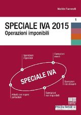 SPECIALE IVA 2015. OPERAZIONI IMPONIBILI