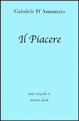 IL PIACERE DI GABRIELE DANNUNZIO IN EBOOK
GRANDI CLASSICI