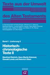 HISTORISCH-CHRONOLOGISCHE TEXTE II