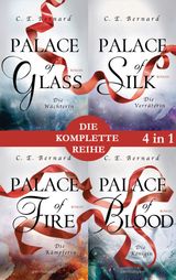 DIE PALACE-SAGA BAND 1-4: - PALACE OF GLASS / PALACE OF SILK / PALACE OF FIRE / PALACE OF BLOOD (4IN1-BUNDLE)