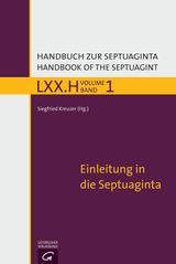 EINLEITUNG IN DIE SEPTUAGINTA
HANDBUCH ZUR SEPTUAGINTA